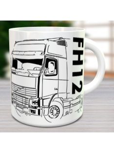 Ajándékötlet kamionosoknak_Volvo FH12 bögre 