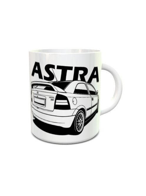 Autós ajándék_Opel Astra OPC bögre 