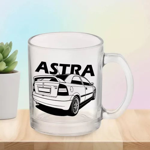 Autós_ajándék_Opel_Astra_OPC_bögre_