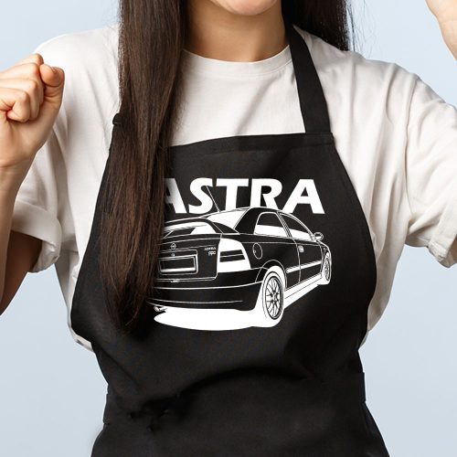 Autós_ajándék_Opel_Astra_OPC_kötény_