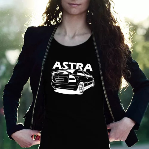 Autós_ajándék_Opel_Astra_OPC_női_póló_