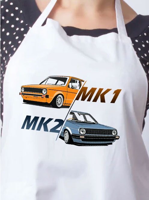 Autós meglepetés_Volkswagen Mk1 Mk2 kötény