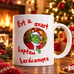 Humoros_karácsonyi_ajándék_Ezt_a_szart_kaptam_bögre_