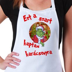 Humoros_karácsonyi_ajándék_Ezt_a_szart_kaptam_kötény_