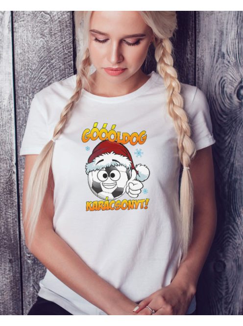 Focis női póló karácsonyra - Góóóldog Karácsonyt