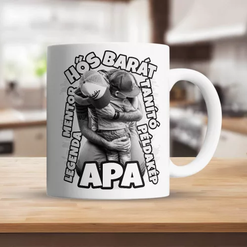 Feliratos_bögre_apáknak_Példakép,_legenda_