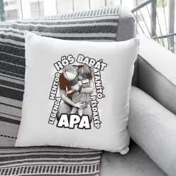 Feliratos_párna_apáknak_Példakép,_legenda_