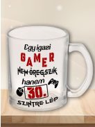 Születésnapi bögre gamernek_Szintet lép