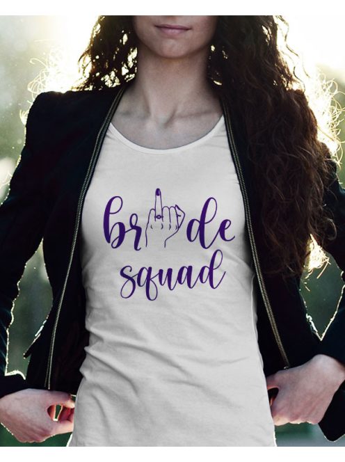 Lánybúcsús póló - Bride squad