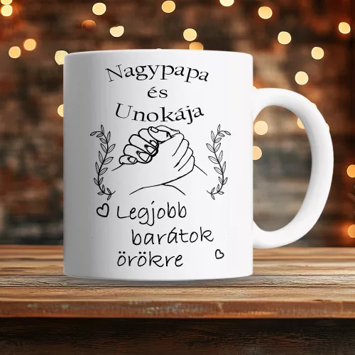 Bögre_nagyszülőnek_Nagypapa_és_unokája_