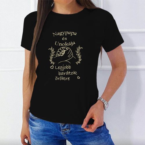 Női_póló_unokáknak_Nagypapa_és_unokája_