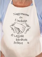 Kötény nagyszülőnek_Nagymama és unokája