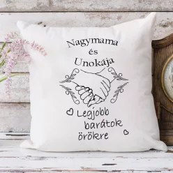 Párna_nagyszülőnek_Nagymama_és_unokája_