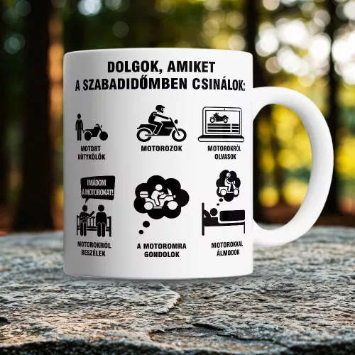 Vicces_motoros_bögre_Motorosok_szabadideje_