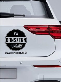 Autós matrica_VW-Konszern-Hungary-VW-AUDI-SKODA-SEAT