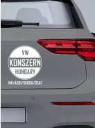 Autós matrica_VW-Konszern-Hungary-VW-AUDI-SKODA-SEAT