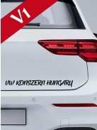 Autós matrica_Matrica VW Konszern Hungary  