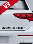 Autós matrica_Matrica VW Konszern Hungary Webshop