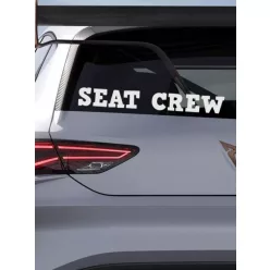 Autós_matrica_Matrica_Seat_Crew__Webshop