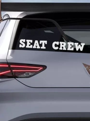 Autós_matrica_Matrica_Seat_Crew__Webshop