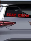 Autós_matrica_Matrica_Seat_Crew__Webshop