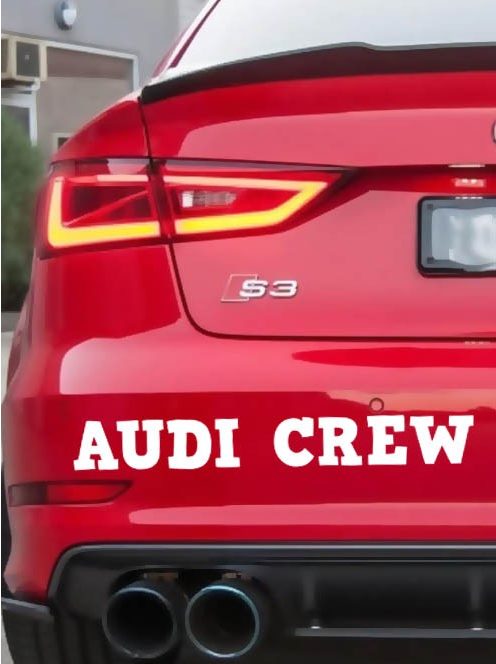  Matrica Audi Crew  