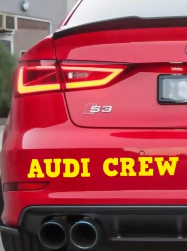 Autós_matrica_Matrica_Audi_Crew__Webshop