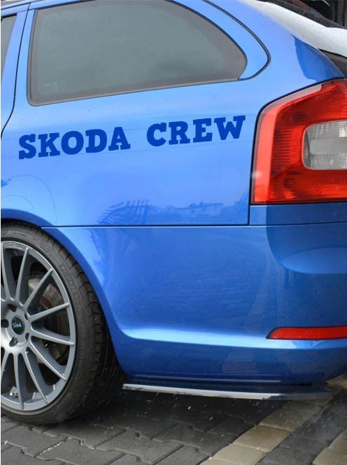 Autós matrica_Matrica Skoda Crew Webshop