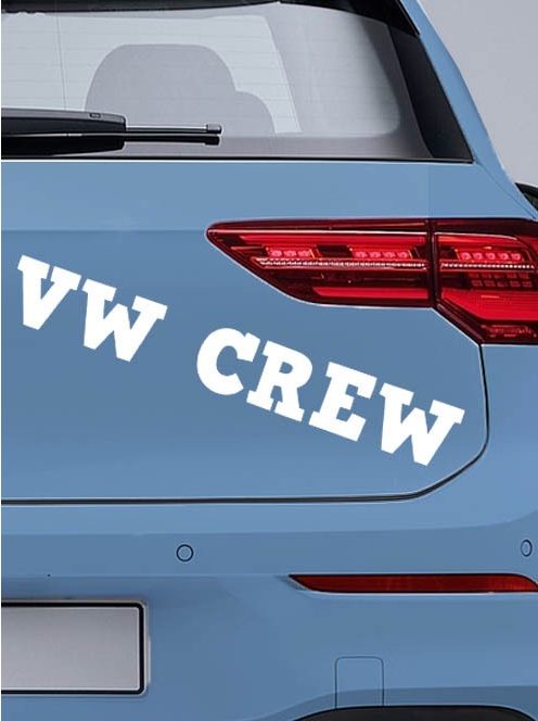 Autós matrica_Matrica VW Crew  