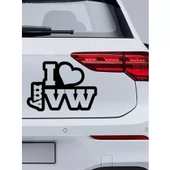 Autós_matrica_Matrica_I_Love_My_VW__Webshop