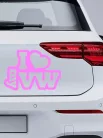 Autós_matrica_Matrica_I_Love_My_VW__Webshop
