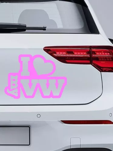Autós_matrica_Matrica_I_Love_My_VW__Webshop