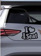 Autós matrica_Matrica I Love My Seat_ Webshop