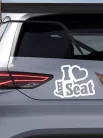 Autós_matrica_Matrica_I_Love_My_Seat__Webshop