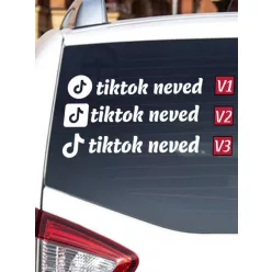 Autós_matrica_Matrica_egyedi_TikTok_neves__Webshop
