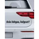 Autós_matrica_Szia_bátyus,_helyzet?__Webshop