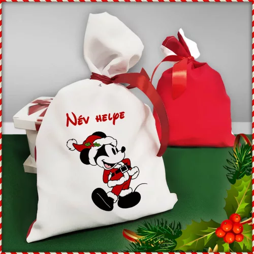 Mikulás_zsák_Neves_mikulás_zsák_Mickey_mikulás_zsák