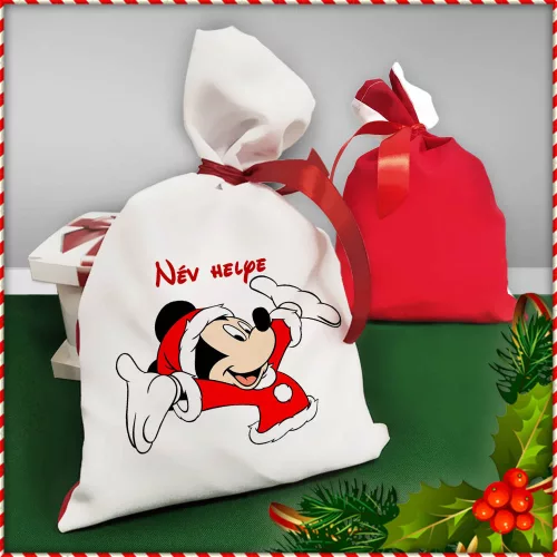 Mikulás_zsák_Neves_mikulás_zsák_Mickey_Mouse