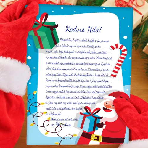 Vidám_Mikulás_levél_Névre_szóló_karácsonyi_üzenet