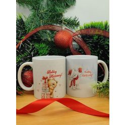 Karácsonyi_bögre_Fehér_macis_Boldog_Karácsonyt__Webshop