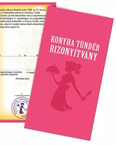 Vicces_bizonyítvány_Konyhatündéreknek_