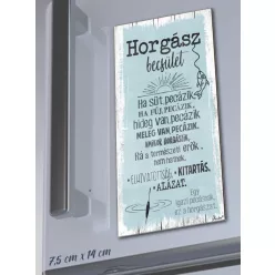 Ajándék_horgászoknakHűtőmágnes_Horgász_becsület