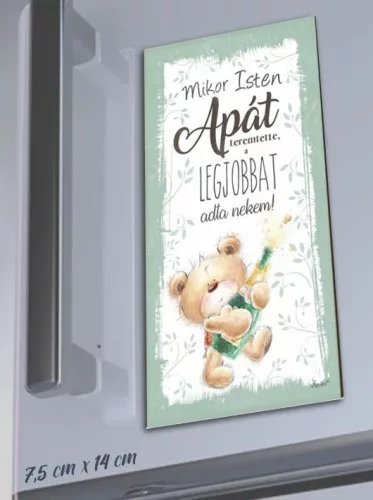 Apák_napi_ajándék_Hűtőmágnes_édesapáknak