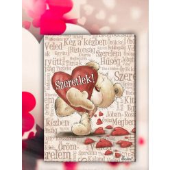 Valentin_napi_ajándék_Vászonkép_szeretelek_