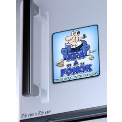 Ajándék_apának_Hűtőmágnes_Apának_Apa_a_főnök