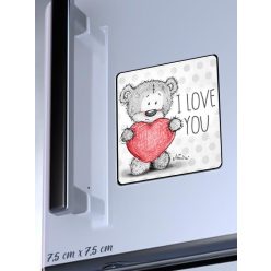 Valentin_napi_ajándék_Macis_I_Love_You_hűtőmágnes_