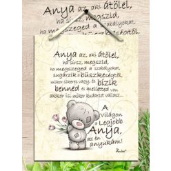 Ajándék_anyák_napjára_Falikép_-_Legjobb_Anya_