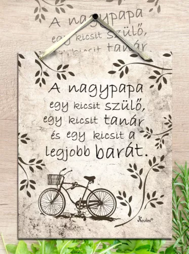 Ajándék_nagyszülőknek_Falikép_nagypapáknak_