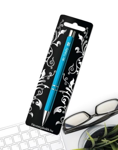 Vicces_ajándékGravírozott_toll_Mr._Tökély_feliratos_ajándék