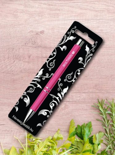 Vicces_ajándékGravírozott_toll_Mrs._Tökély_feliratos_ajándék